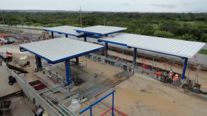 Montaje y construcción de instalaciones de RECOPE en Liberia