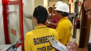 inspección de bomberos