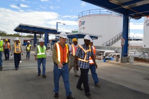 RECORRIDO POR EL NUEVO PLANTEL