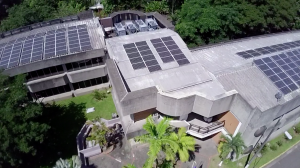 Vista aérea edificio administrativo en Limón