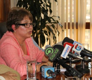 Presidenta de RECOPE, Ing. Sara Salazar