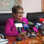 Ing. Sara Salazar, Presidenta de RECOPE en conferencia