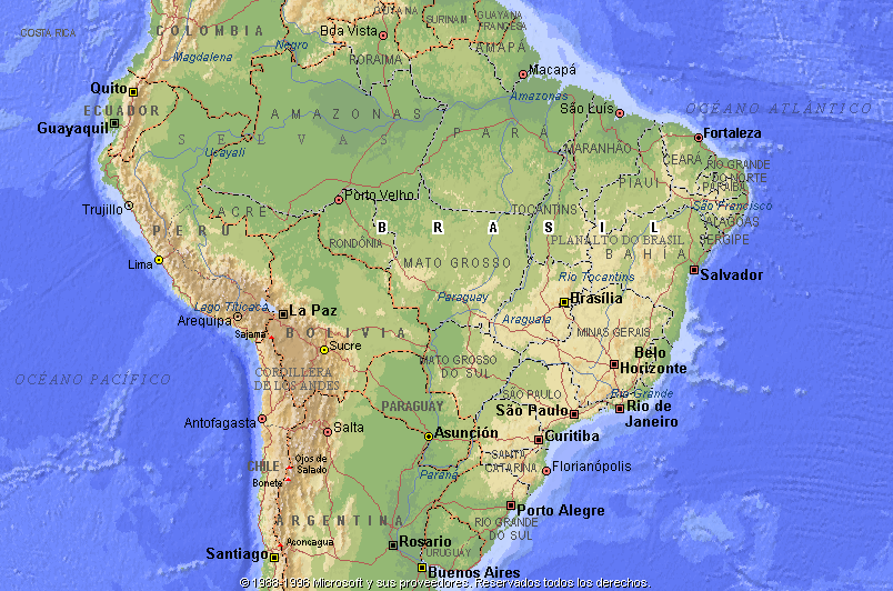 MAPA DE BRASIL