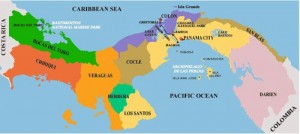 Mapa de Panamá