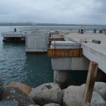 Avance constructivo del muelle