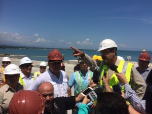 Explicaciones dadas por el Gerente de Desarrollo Leonel Altamirano