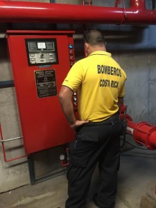 inspección de bomberos