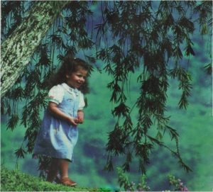 Niña modelo de la campaña de eliminación del plomo (1996)