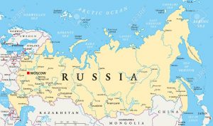 Mapa de Rusia