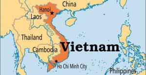 Mapa de Vietnam