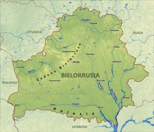 Mapa de Bielorrusia