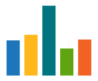 Imagen gráfico de barra para representar Datos Abiertos