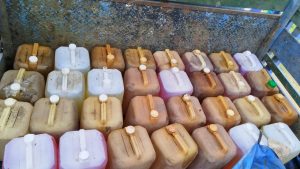 Decomiso de 31 pichingas con combustible en Puntarenas.