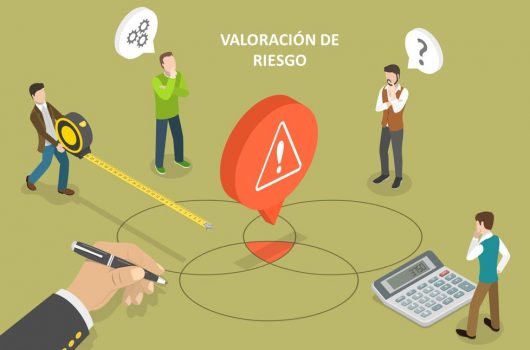 Personas analizando valoración del riesgo